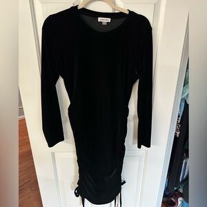 Calvin Klein Long Sleeve Black Dress